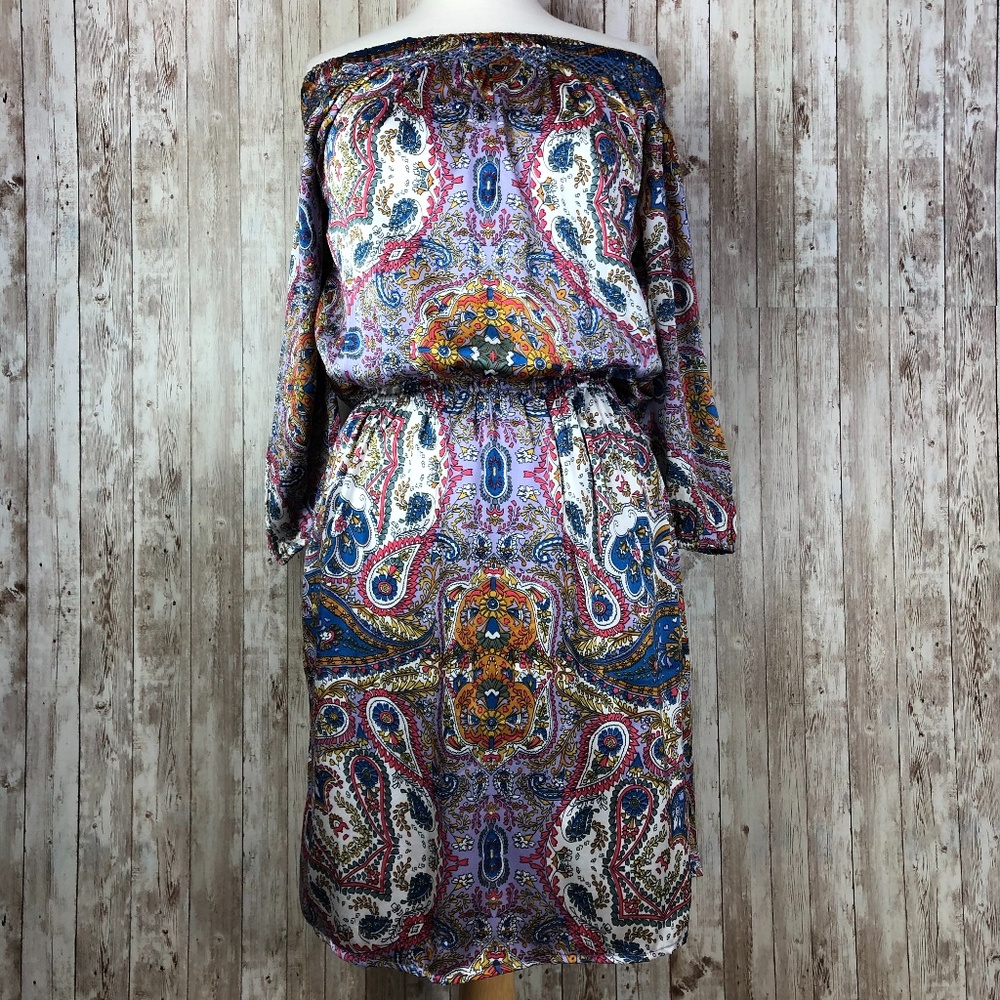 KAS New York Designs Tendence Off Shoulder Dress